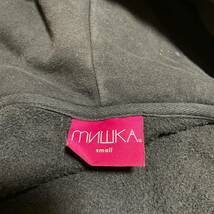 ★MISHKA 10周年記念 ビッグロゴ 目玉 ジップアップパーカー USA製_画像6