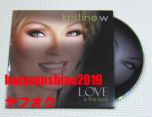 クリスティン W KRISTINE W. CD LOVE IS THE LOOK LOVE TO INFINITY RALPHI ROSARIO THE POWER OF MUSIC