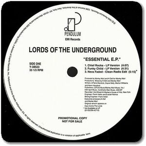【○16】Lords Of The Underground/Essential E.P./EP/Chief Rocka/Funky Child/Check It/Psycho/'90s Classics/K-Def/Marley Marl