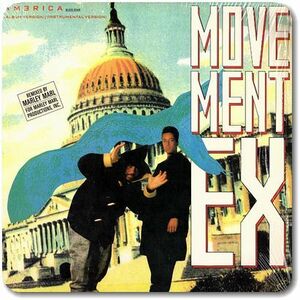 【○16】Movement Ex/United Snakes Of America/12''/Zig Zag Zig/'90s Funky Rap/Golden Age Hip Hop/Marley Marl Remix