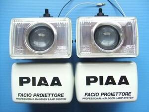  new goods PIAA950 rectangle 15cm projector lamp H1 valve(bulb) Piaa foglamp old car Showa era square shape white lens that time thing product number PK9511 sub