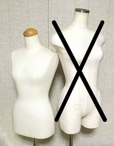 [USED] mannequin / torso woman lady's ①