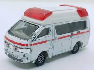 けA6★トミカミニカー 2006 トヨタ ハイエース ハイメディック 救急車No.79 B