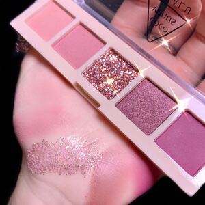箱なし Dikalu eyeshadow 5色アイシャドウパレット #3