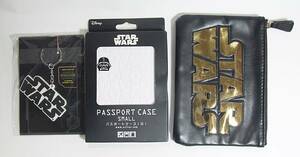 # unused Star Wars set passport case key holder case pouch * prompt decision 