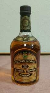 古酒(30年前) 貴重な旧ラベル シーバスリーガル CHIVAS REGAL スコッチウイスキー スコットランド 松田優作が愛飲