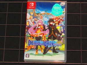 送料無料　未開封品　Nintendo Switchソフト　DEMON GAZE EXTRA/デモンゲイズ エクストラ　初回特典：DLC同梱＆リバーシブルジャケット