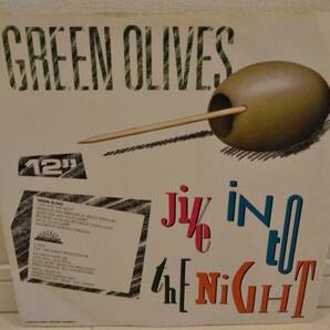 □GREEN OLIVES / JIVE INTO THE NIGHT アナログの画像2