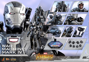 新品未開封 MMS499D26 ホットトイズ 『アベンジャーズ／インフィニティ・ウォー』1/6 アイアンマン ウォーマシン・マーク ４ War Machine