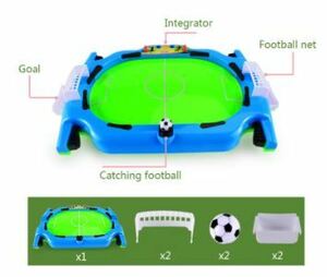 【箱なし】2プレーヤーミニ卓上サッカー機ボードインタラクティブサッカースポーツ一致パーティーゲーム知育玩具子供のための大人