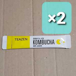 TEAZEN ティーゼン コンブチャ レモン味 5g ×2