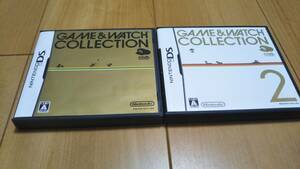 ニンテンドー DS ゲーム&ウォッチコレクション ゲーム&ウォッチコレクション2 非売品　セット売り　動作確認済