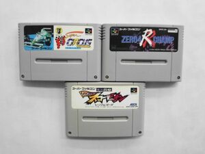 SFC21-175 任天堂 スーパーファミコン SFC スーパーエフワンサーカス ゼロヨンチャンプ シャイニングスコーピオン セット ゲーム 使用感