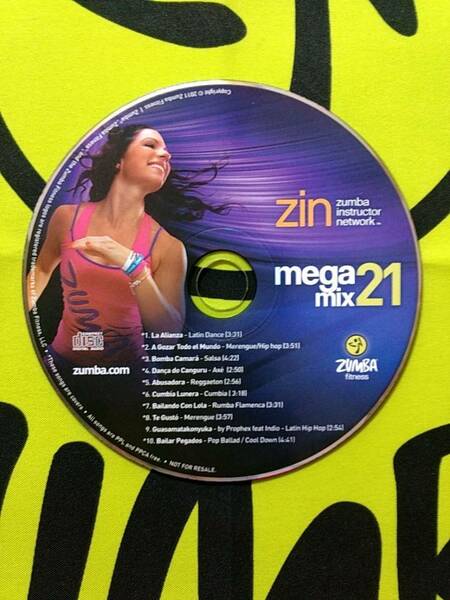 ZUMBA　ズンバ　MEGAMIX21　CD　インストラクター専用