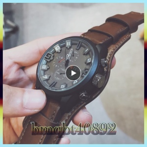 ul●メンズ腕時計高級ブランド腕時計　クォーツ時計ファッション革ベルト腕時計　格安スポーツ腕時計　レロジオ男性　ｋ