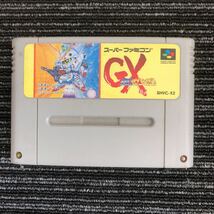 ｋ【あ8】スーパーファミコンソフト　説明書付き　SDガンダム GX　バンダイ　1994年　SFC　ゲーム　ガンダム　ジャンク　現状_画像1