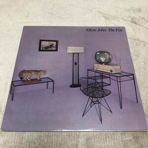 【US盤】ELTON JOHN THE FOX エルトンジョン / LP レコード / GHS2002 / 英字歌詞スリーブ有 / 洋楽ロックポップス /