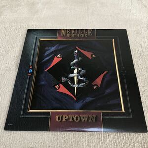 【US盤】The Neville Brothers UPTOWN ネヴィルブラザーズ　/ LP レコード / ST17249 / 英字歌詞スリーブ有 / 洋楽R&B /