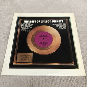 【US盤】THE BEST OF WILSON PICKETT ウィルソンピケット / LP レコード / CTN18016 / 洋楽ソウルR&B /