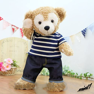 [ casual summer ] Duffy costume Duffy Shelliemey navy blue simasima T-shirt Denim pants S size Shellie May summer 