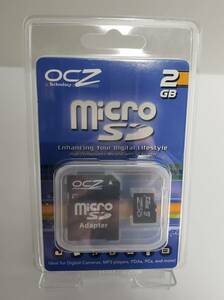 OCZ microSD карта 2GB модель 5 шт. комплект ⑤
