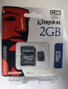 キングストン　microSDカード　2GBタイプ　5枚セット③