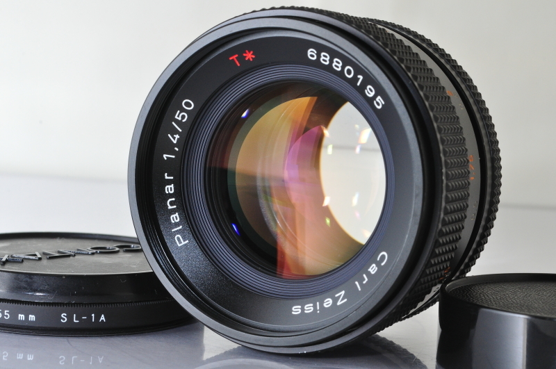 大きな取引 carl CONTAX 付属品多数 zeiss f1.4 50mm planar レンズ(単焦点)