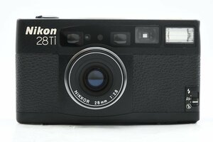 ◆ Nikon ニコン 28Ti / NIKKOR 28mm F2.8 フィルムカメラ AFコンパクトカメラ チタンボディ