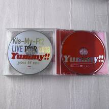 Kis-My-Ft2 Kis-My-Ft2 LIVE TOUR 2018 Yummy!! you&me DVD5枚組 本編DVD2枚＋特典DVD＋特典CD2枚_画像5