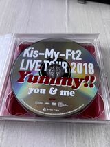 Kis-My-Ft2 Kis-My-Ft2 LIVE TOUR 2018 Yummy!! you&me DVD5枚組 本編DVD2枚＋特典DVD＋特典CD2枚_画像3