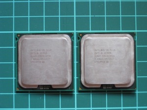 サーバー用CPU Intel Xeon 5160 SLAG9 3.00GHz 2個セット 動作未確認品　ジャンク