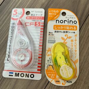 テープノリ　norino 修正テープ　MONO