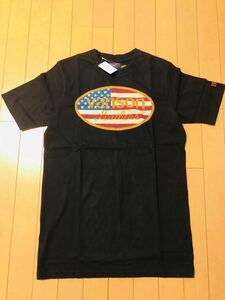 バンソン ×ティーエムティー VANSON×TMT別注 コラボ vanson Tシャツ 半袖シャツ 星 両面プリント 黒 Lサイズ 未使用