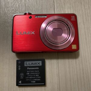 ●概ね美品 Panasonic LUMIX DMC-FH8 パナソニック ルミックス デジタルカメラ デジカメ D1169