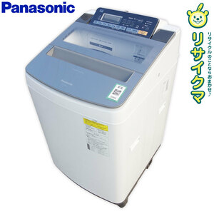 【中古】K▼パナソニック 洗濯機 洗濯乾燥機 2018年 10.0kg 乾燥 5.0kg パワフル滝洗い 自動槽洗浄 エコナビ搭載 NA-F10WS6J (25955)