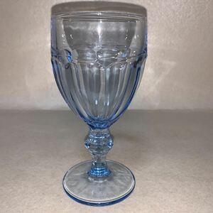  Vintage #Libbey производства голубой стекло бокал DURATUFF вода стакан бокал для вина # America 