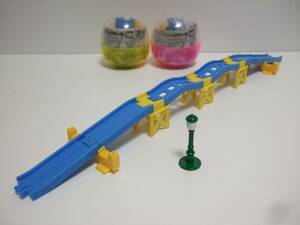 [. on rail ( blue color ) set * slope rail set ] miracle ... special! compilation ( repeated .)[ Capsule Plarail Thomas ]