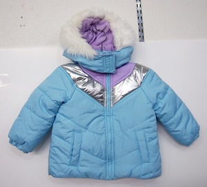  new goods #LONDON FOG London foglamp girls with a hood . jumper 4T 100 light blue 