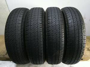 A105 175/80R16 ブリヂストン DUELER H/T 684Ⅱ 夏タイヤ 溝有り良品 中古売切り4本SET 法人向け送料安