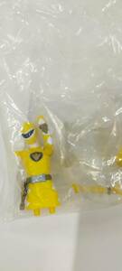  Bakuryuu Sentai Abaranger * doll abare yellow figure Bandai gashapon 