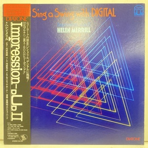 ●即決VOCAL LP Helen Merrill / Impression DUDII 31640 日本オリジナル、日本企画、45rpm Promo 完品 ヘレン・メリル