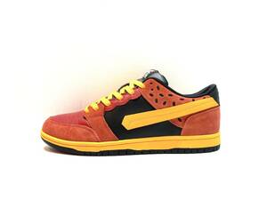 VANDY THE PINK Burger Dunks スニーカー BROWN YELLOW size12 30cm バーガー ダンク DUNK ブラウン イエロー バンディ ザ ピンク