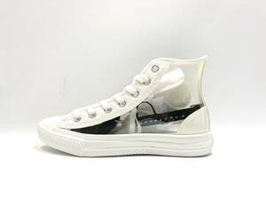 CONVERSE ALL STAR LIGHT CLEARMATERIAL HI WHITE 24cm US5 31302940 ホワイト クリア