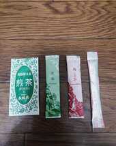 日本茶　ティーバッグ 60袋　煎茶　ほうじ茶　おまけ　粉末茶　梅昆布茶　_画像4