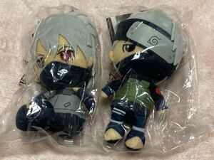 【限定品】NARUTO ナルト chibiぬいぐるみ はたけカカシ 2体セット 暗部 人形 ジャンプ 漫画 コミック ニジゲンノモリ/忍里淡路島 岸本斉史