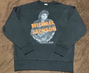 【Mサイズ】新品 正規品 雑誌 LIFE マイケル・ジャクソン Michael Jackson コラボ スウェット トレーナー ライフ アメリカ 表紙 黒 c