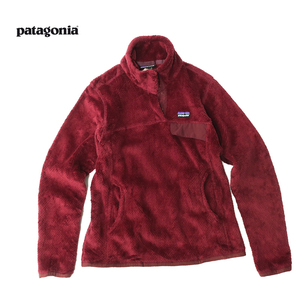 patagonia パタゴニア　リツールジャケット/スナップT/ボアフリース　濃レッド(S)