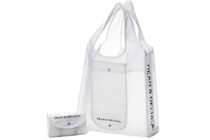 DEAN&DELUCA ディーン&デルーカ ディーンアンドデルーカ ショッピングバッグ エコバッグ クリア 正規品 新品 限定品