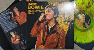 David Bowie-Manhattan Man★限定500スプラッシュ・カラー盤