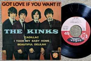 The Kinks-Got Love If You Want It★仏Orig.EP